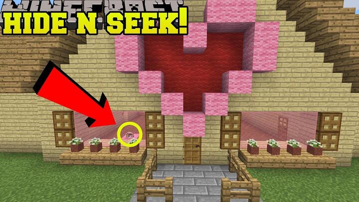 Minecraft: HEDGEHOGS HIDE AND SEEK!! - Morph Hide And Seek - Modded Mini-Game