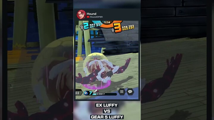 EX Luffy vs Gear 5 Luffy | One Piece Bounty Rush