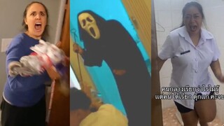 SCARECAM Pranks Reaction 2024  #61|Funny Scare Pranks/Jumpscare/Funny Videos//UltrascareImpressions/