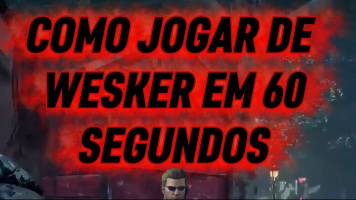 COMO JOGAR DE WESKER EM 60 SEGUNDOS! #dbd #dbdkiller #deadbydaylight #wesker#dbdwesker