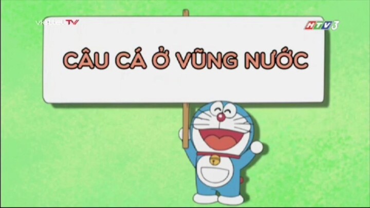 [Doraemon Lồng Tiếng] Câu Cá Ở Vũng Nước