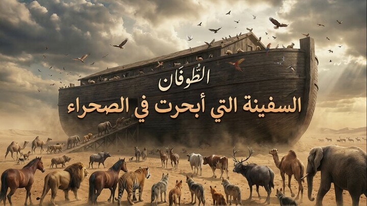 الطوفان السفينة التي أبحرت في الصحراء