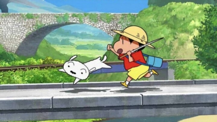 The mobile version is here! "Crayon Shin-chan: My Summer Vacation with the Professor" is a must-play