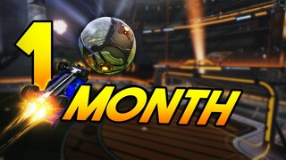 1 Month Air Dribble Progression (Rocket League)