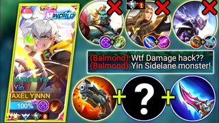 MY FIRST GAME OF 2024 😍 YIN VS BALMOND | YIN BEST SIDELANE DBUILD & EMBLEM 2024 | MOBILE LEGENDS