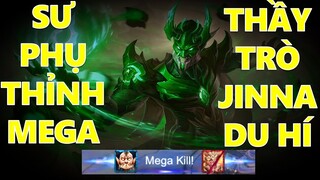 Lần đầu 4 thầy trò chia team đối đầu - Thầy Jinna băng trụ săn mega kill - Ngộ Khỉ cay đắng làm sao