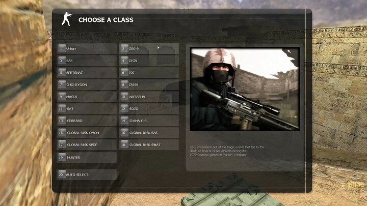 Counter-Strike Xtreme V6 - de_dust2 - Counter-Terrorist Forces - GSG-9
