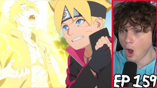 TEAM 7 VS HASHIRAMA CELL! || Boruto Episode 159 reaction!