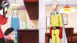 Saitama teaching Anya