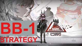 Arknight Event Babel BB-1 Strategy