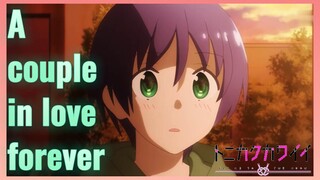 A couple in love forever