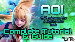 Aoi Complete Tutorial and Guide | Liên Quân Mobile | Arena of Valor | RoV | AoV | English Voice over