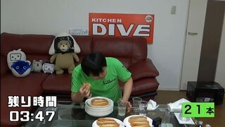 【大食い】【ローソン】MAX鈴木、ロシアン佐藤、らすかる、ドラコ茨城県産おにぎり参戦‼️キッチンdive大食い企画48時間生放送大食い国内最強決定戦‼️茨城県産