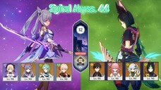 Spiral Abyss 4.4 Keqing Aggravate & Tighnari Aggravate | Genshin Impact