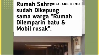 Rumah Ahmad Sahroni Digeruduk Massa, Mobil Lexus Dirusak, Perabot Hingga Ironman Dijarah. Rumah angg