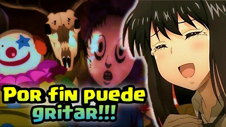 👻 Mieruko Chan capitulo 9 Review + Resumen || Los gritos de alivio de Miko