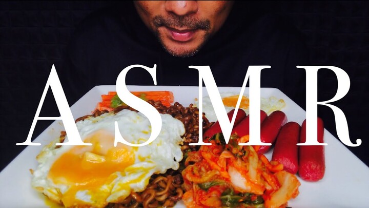 ASMR:จาจังเมียว บะหมี่เกาหลี(EATING SOUNDS)|COCO SAMUI ASMR #asmr#mukbang #บะหมี่เกาหลี