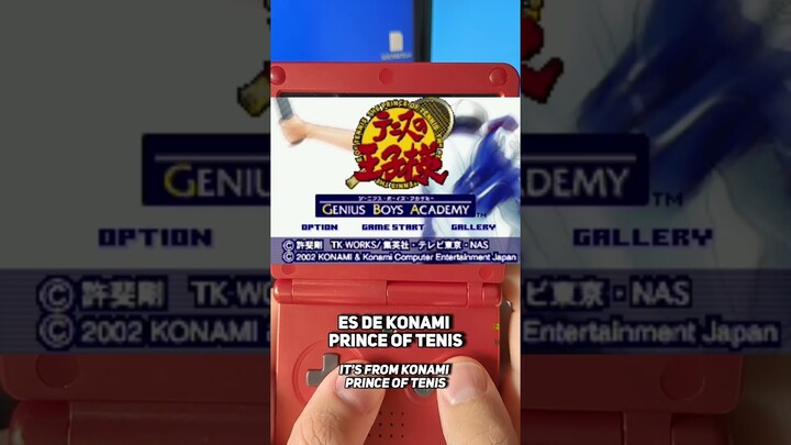 🎾 ¡UN PRINCE OF TENNIS PARA GBA! 🥎 ¡A PRINCE OF TENNIS GAME FOR GBA! 👟