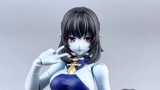 This zombie robot girl made my pupils tremble! Hemoline 1/12 assembly robot girl Jiulian