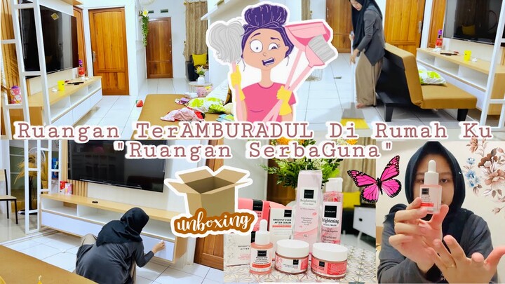 Bersih Bersih Rumah Lagi 🌻 Beresin Ruang TV Ruang Keluarga Ala Kapal Pecah 🌻 Rutinitas IRT DiRumah