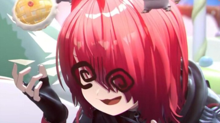 这草莓棒棒糖表情真丰富