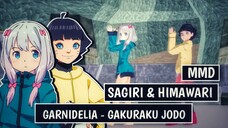 SAGIRI IZUMI & HIMAWARI UZUMAKI - GARNIDELIA GAKURAKU JODO [ MMD ]