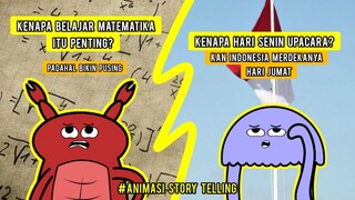 Indonesia Merdeka Hari Jumat! Tapi Kenapa Kita Upacaranya Hari Senin? | Animasi Story Telling