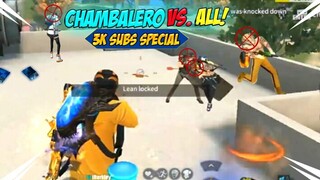 CHAMBALERO VS ALL | "3K SUBS SPECIAL" (ROS MONTAGE)