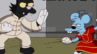 Silly cat and bad mouse have no limit to their lives