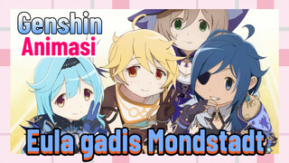 [Genshin, Animasi] Eula, gadis Mondstadt