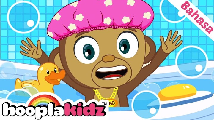 Lagu Mandi | Rutin Harian | Lagu Anak Anak | Hooplakidz Bahasa Indonesia