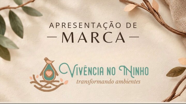 Apresentação Marca: Vivência no Ninho | Agência Worship