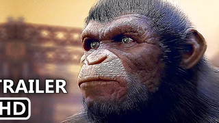 PLANET OF THE APES Last Frontier EXTENDED Trailer (2017) วิดีโอเกม HD