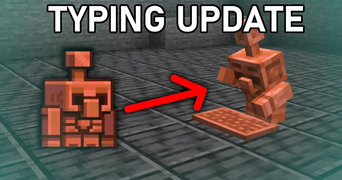 Ruining Minecraft Live S Copper Golem Minecraft 1 19 Bilibili