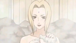 SCENE TSUNADE MANDI AIR HANGAT
