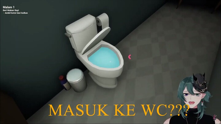 BAYI KUNING DI MASUKIN KE WC?!! | Baby yellow horror game | gameplay part 1