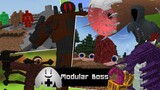 เอเลี่ยนและหนอนยักษ์สุดโหด! | Minecraft Addon Modular Boss