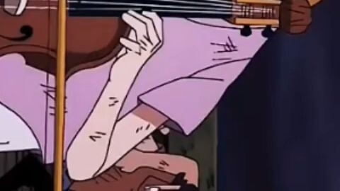 One piece (Binks sake) Brook and his crew scene