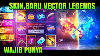 FREE FIRE!! BOCORA SKIN VECTOR LEGENDS, ELITE PASS DISKON, EVENT DISKON, DAN SKIN GRATIS LAINYA