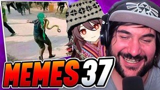 REACCIONANDO a los MEJORES MEMES de GENSHIN IMPACT #37