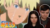 My Girlfriend REACTS to Naruto Shippuden EP 153  (Reaction/Review)