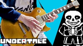 UNDERTALE เกมแซนด์ "MEGA LOVANIA" กีตาร์จัดผมลองเล่น moki Guitar Cover