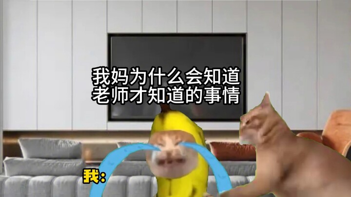 小时候以为老师和老妈是同一个人