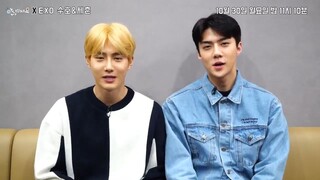 Sehun and Suho Hello Counselor preview!