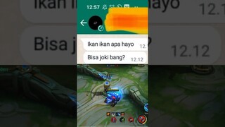 Chat bocil lucu #mobilelegend #mlbb