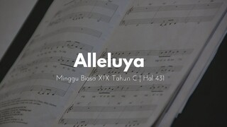 Alleluya Minggu Biasa XIX Tahun C - cover by JenniferOdelia