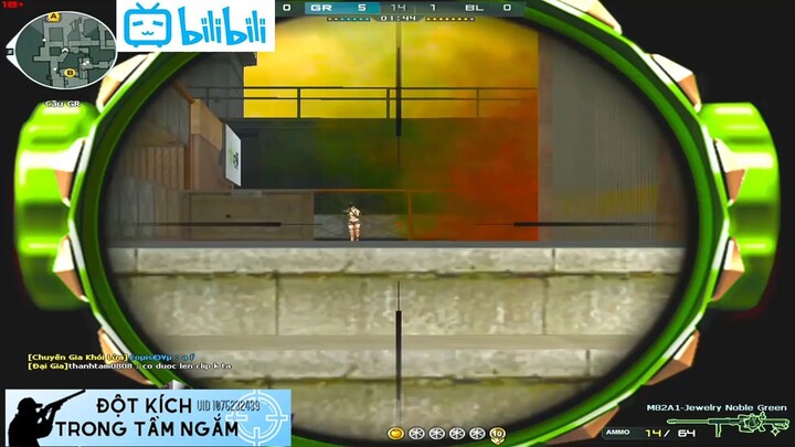 Đột Kích Trong tầm Ngắm - Bất lực với đồng đội P8 #Gaming #Schooltime