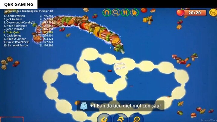 Rắn săn mồi, Game rắn top 1 kịch kính và vui nhộn - ZonZin TV #288 3