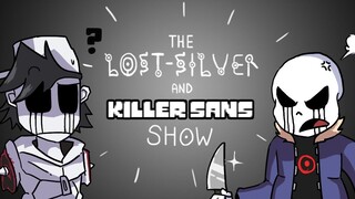 【สองภาษาอย่างเป็นทางการ】หาก LOST SILVER พบกับ KILLER SANS 【ภาพเคลื่อนไหว FNF และ Undertale】