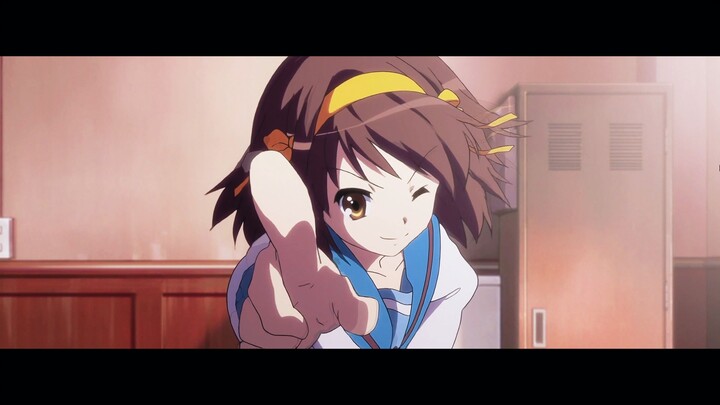 Tuyệt! Là Haruhi Suzumiya đây. Chúng ta được cứu rồi.